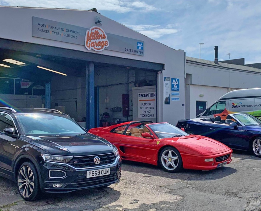 Contact Millins Garage
